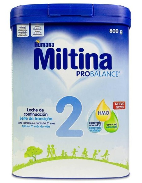 Humana Miltina Probalance Leche De Continuación 2, 800 G