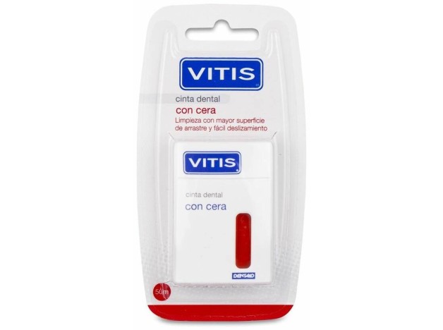 Vitis Cinta Dental Con Cera 50 M, 1 Ud