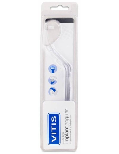Vitis Cepillo Dental Implant Angular, 1 Ud