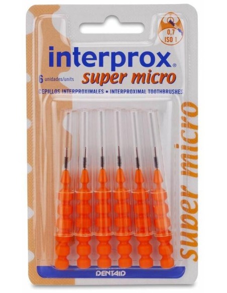 Interprox Super Micro Cepillo Dental Interproximal, 6 Uds