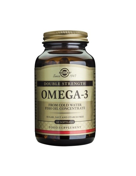 Solgar Omega-3 Doble Concentración 60 Grageas