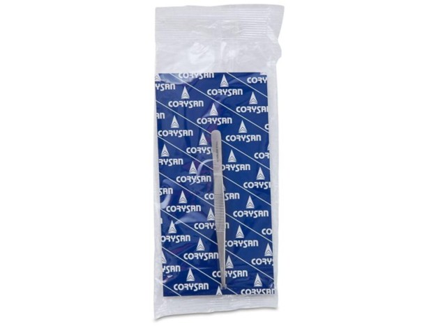 Pinza Disección Recta Sin Diente 13 Cm, 1 Unidad