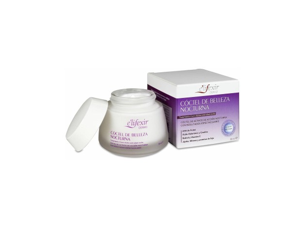 Elifexir Dermo Crema Coctel Belleza Nocturna 50Ml.