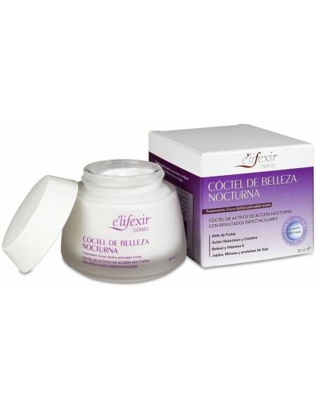 Elifexir Dermo Crema Coctel Belleza Nocturna 50Ml.