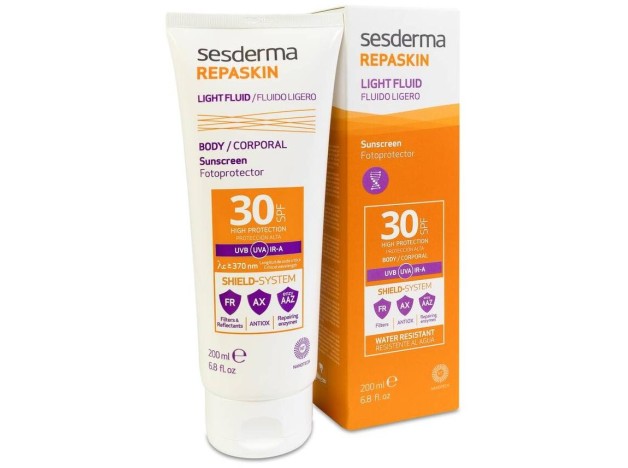 Sesderma Repaskin Fluido Ligero Spf 30+, 200 Ml