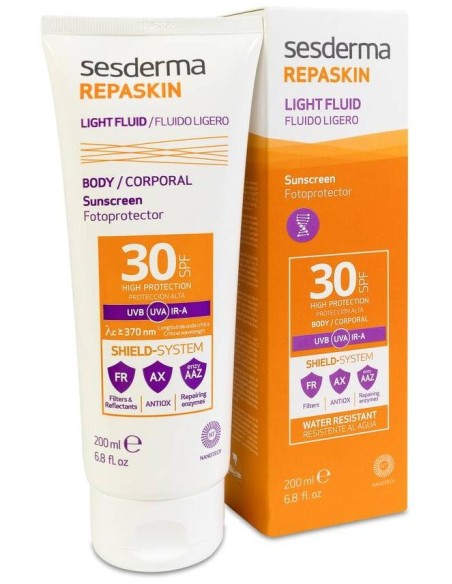 Sesderma Repaskin Fluido Ligero Spf 30+, 200 Ml