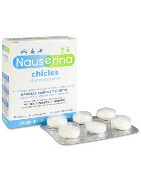 Deiters Nauserina Chicles, 12 Uds