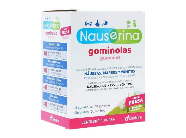Deiters Nauserina Gominolas, 18 Uds