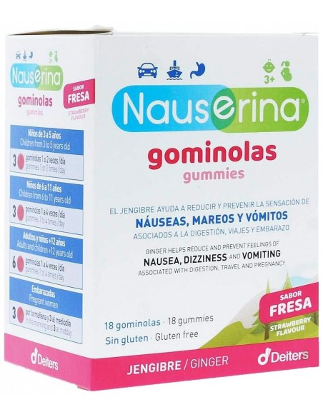 Deiters Nauserina Gominolas, 18 Uds