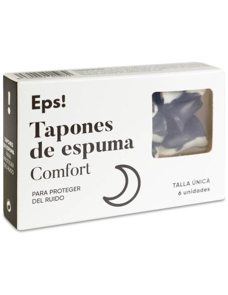 Eps! Tapones De Espuma Comfort, 6 Unidades