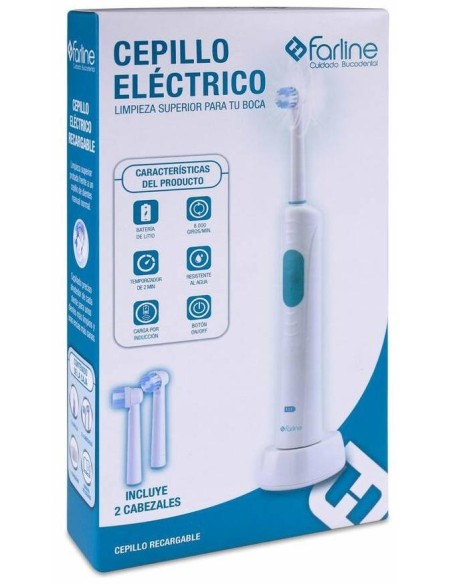 Farline Cepillo De Dientes Eléctrico Recargable, 1 Ud