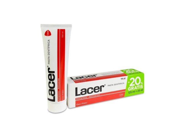 Lacer Pasta Dentífrica Con Flúor, 125 Ml