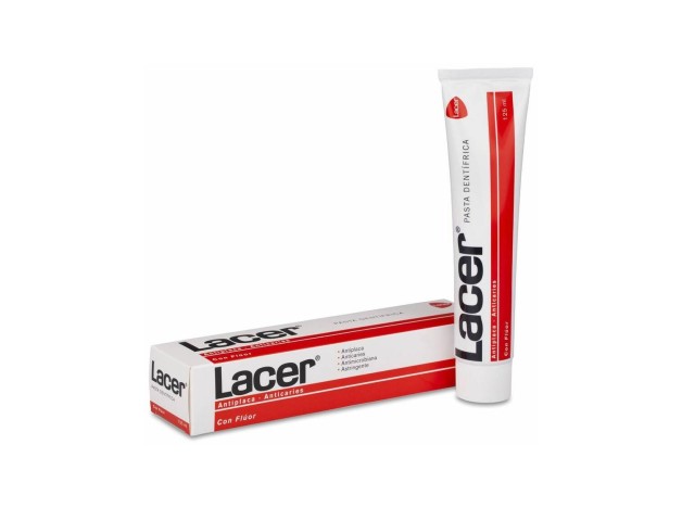 Lacer Pasta Dentífrica Con Flúor, 125 Ml
