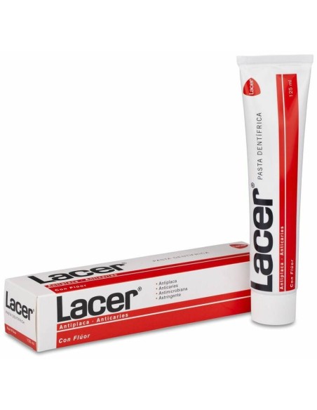 Lacer Pasta Dentífrica Con Flúor, 125 Ml