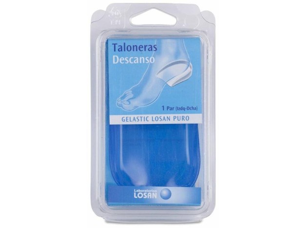 Gelastic Talonera Descanso Talla M, 1 Par