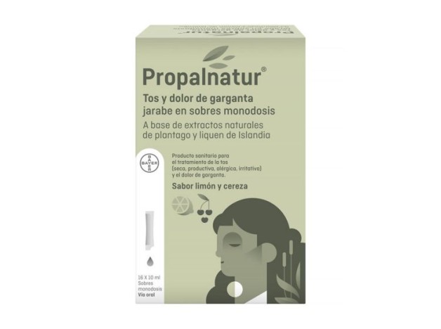 Propalnatur Tos y Dolor de Garganta 16 Sobres 10 ml
