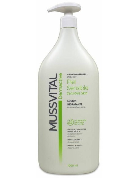 Mussvital Dermactive Loción Hidratante Piel Sensible, 1 L