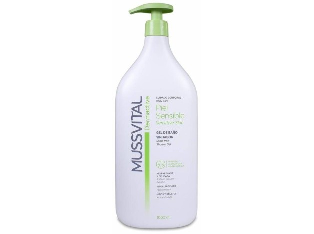 Mussvital Dermactive Gel De Baño Piel Sensible,...