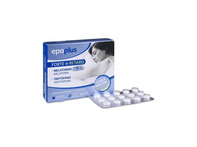 Epaplus Melatonina Forte+ Retard 1,98 Mg, 60...