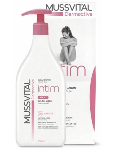 Mussvital Dermactive Intim Gel Íntimo Adult, 250 Ml
