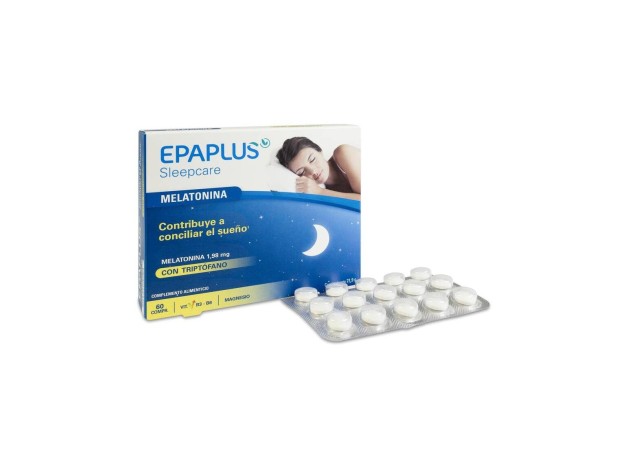 Epaplus Sleepcare Melatonina Con Triptofano, 60...