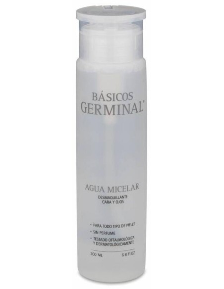 Germinal Básicos Agua Micelar Desmaquillante, 200 Ml