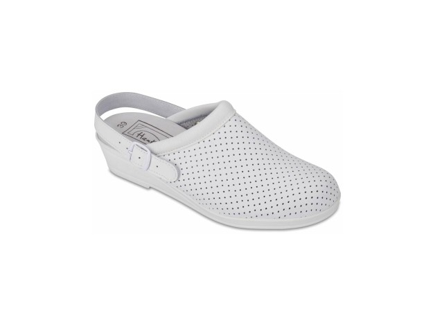Zueco Hankshoes Confort Blanco Talla 40, 1 Par