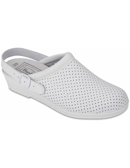 Zueco Hankshoes Confort Blanco Talla 38, 1 Par