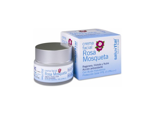 Saluvital Crema Facial Rosa Moqueta Para Piel...