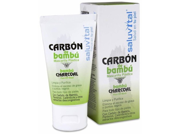 Saluvital Mascarilla De Carbón De Bambú, 50 Ml