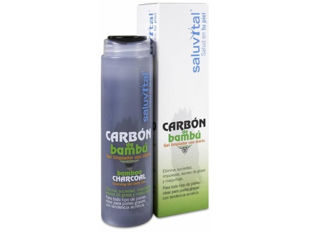 Badimor Gel Carbón De Bambú Limpiador Facial,...