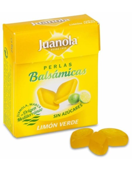 Juanola Perlas Balsámicas Limón Verde, 25 G
