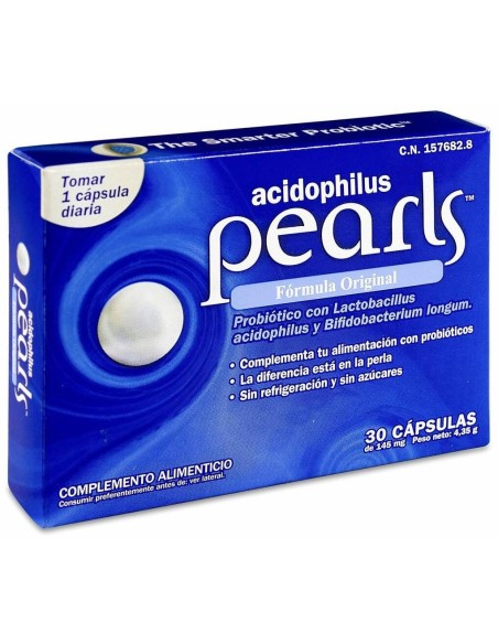 Acidophilus Pearls, 30 Cápsulas