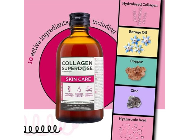 Collagen Superdose Skin Care 3 x 300 ml ¡Triplo!