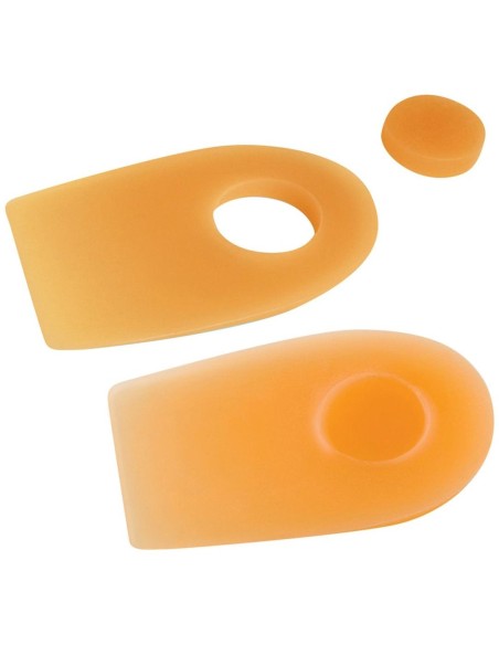 Conforsil Taloneras Para Espolón Con Orificio Desplazable Talla S, 2 Ud