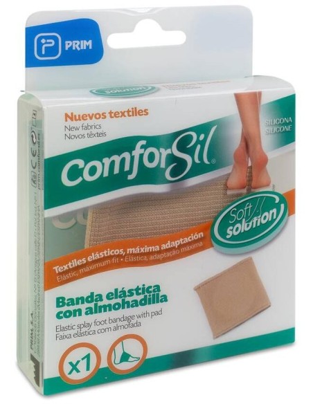 Comforsil Banda Elástica Almohadilla De Silicona T-L 1Ud