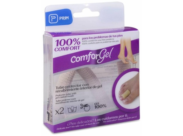 Comforgel Tubo Elástico Con Gel Cc245, 2 Uds