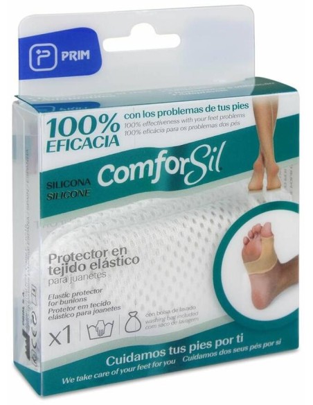 Comforsil Protector En Tejido Elástico Para Juanetes Talla S, 1 Ud