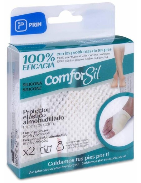 Prim Comforsil Protector Elástico Almohadillado Talla S, 1 Par