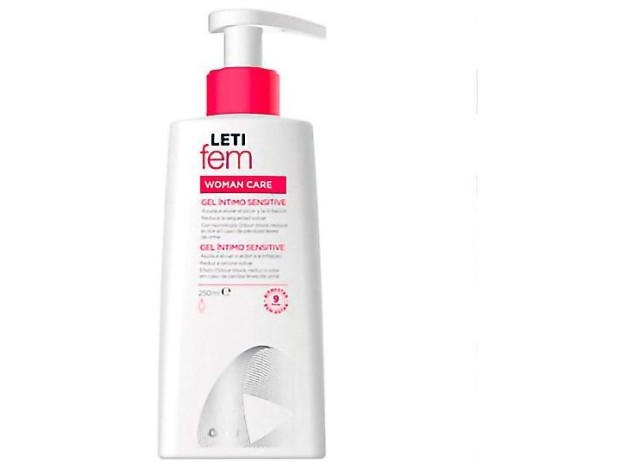 Letifem Gel Íntimo Sensitive, 250 Ml