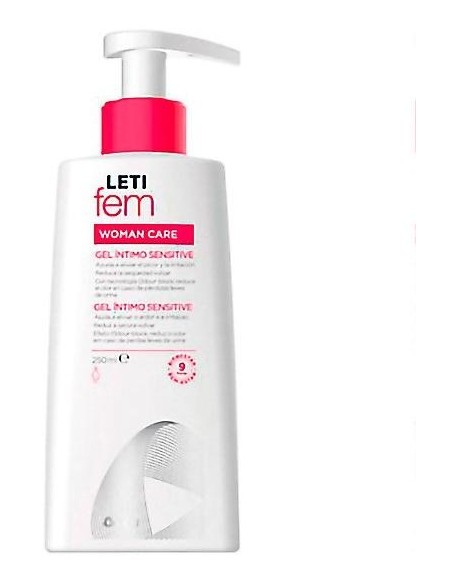 Letifem Gel Íntimo Sensitive, 250 Ml