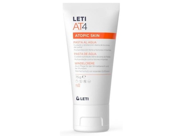 Leti At4 Pasta Al Agua Crema Pañal, 75 G