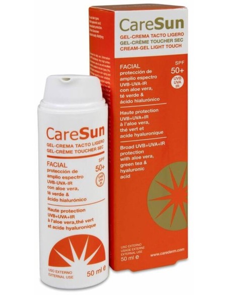 Caresun Gel Crema Tacto Ligero Facial Spf 50+, 50 Ml