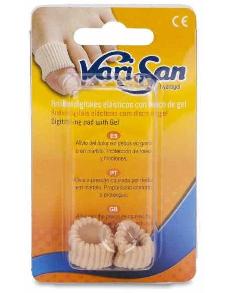 Varisan Anillo Digital Con Gel Talla Mediana, 2 Uds