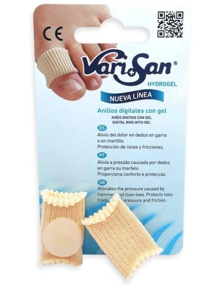 Varisan Anillo Digital Con Gel Talla Grande, 2 Uds