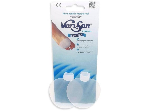 Varisan Almohadilla Metatarsal Talla Única, 1 Par