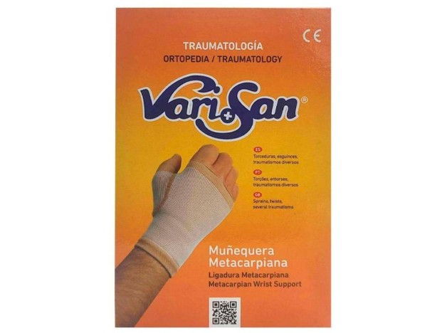 Varisan Muñequera Metacarpiana Talla 3, 1 Ud