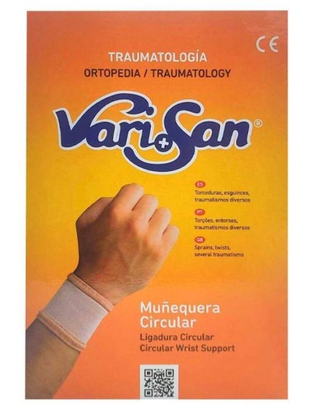 Varisan Muñequera Circular Talla 3, 1 Ud