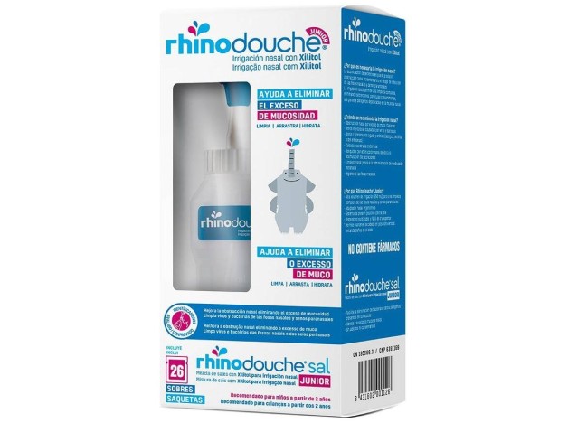 Pack Rhinodouche Junior Irrigador Nasal +...