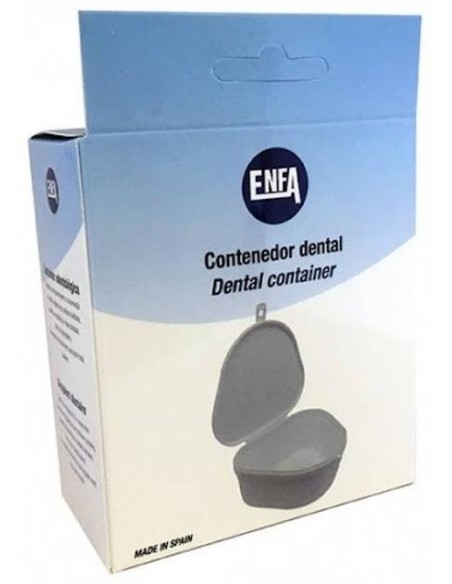 Enfa Contenedor Dentadura Postiza, 1 Unidad